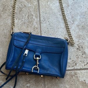 Rebecca Minkoff blue crossbody bag